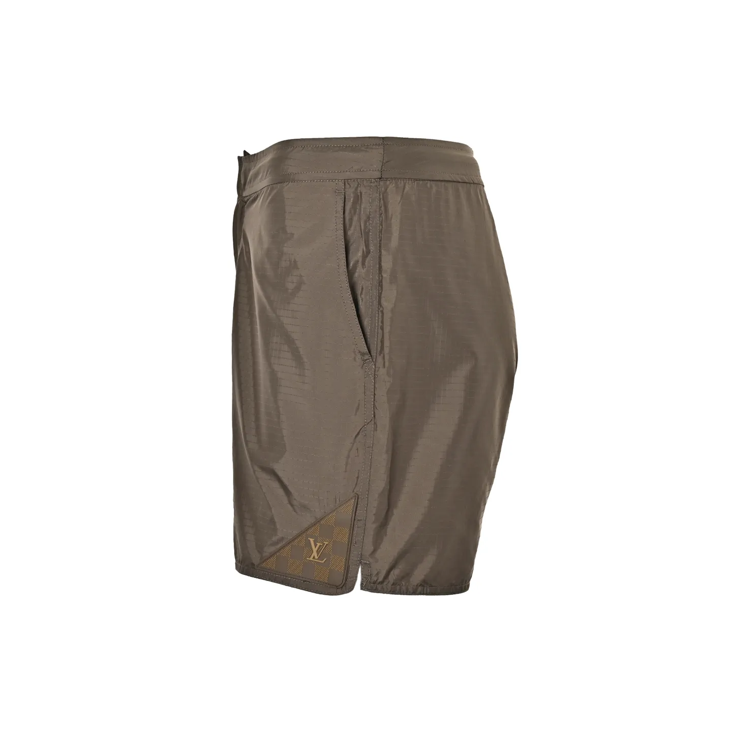 Louis Vuitton/Louis Vuitton 26ss hem silicone logo nylon beach shorts
